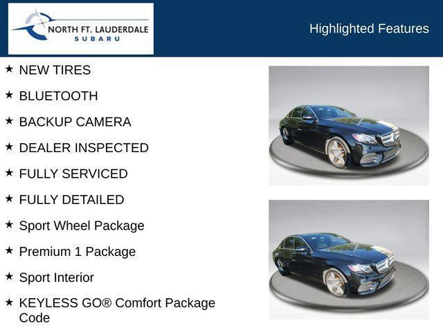 used 2017 Mercedes-Benz E-Class car, priced at $15,799