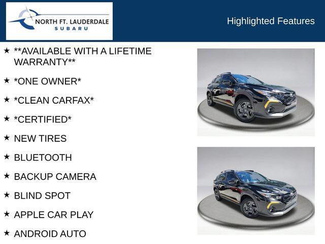 used 2024 Subaru Crosstrek car, priced at $26,601