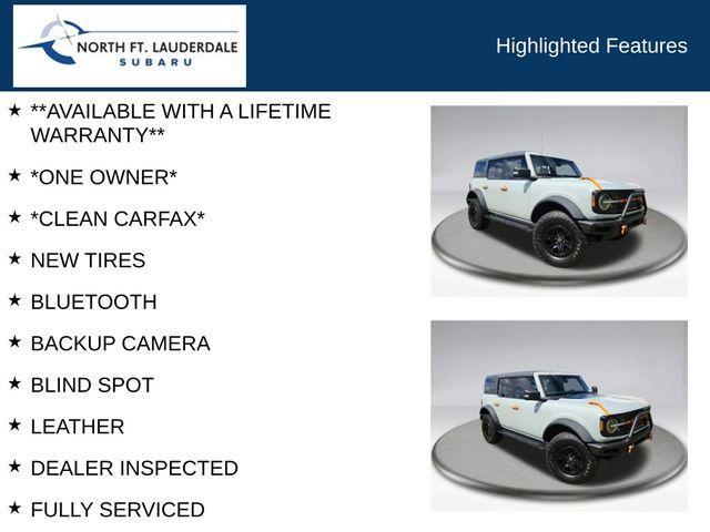 used 2022 Ford Bronco car, priced at $42,900