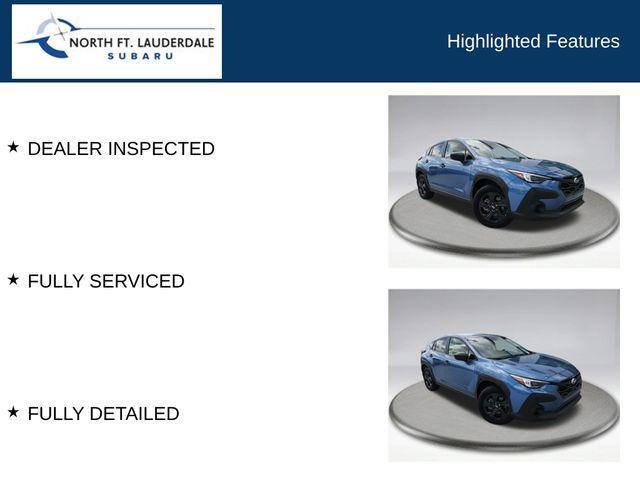 used 2024 Subaru Crosstrek car, priced at $25,558