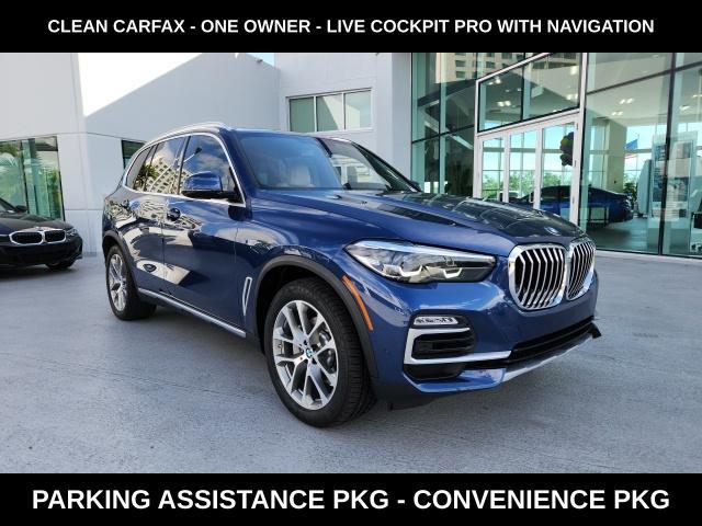 used 2021 BMW X5 car, priced at $38,900