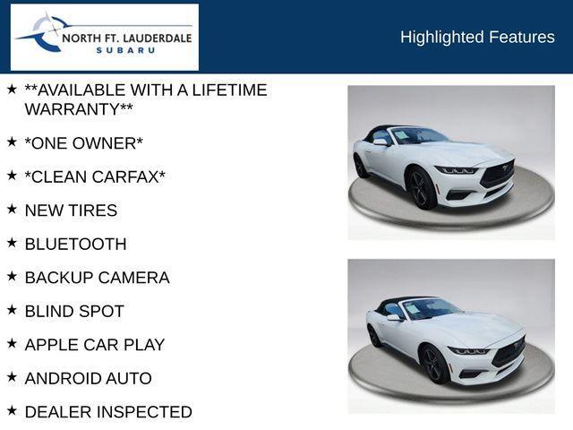 used 2025 Ford Mustang car, priced at $34,670