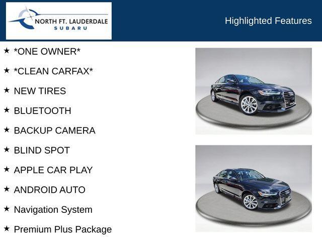 used 2018 Audi A6 car, priced at $22,702
