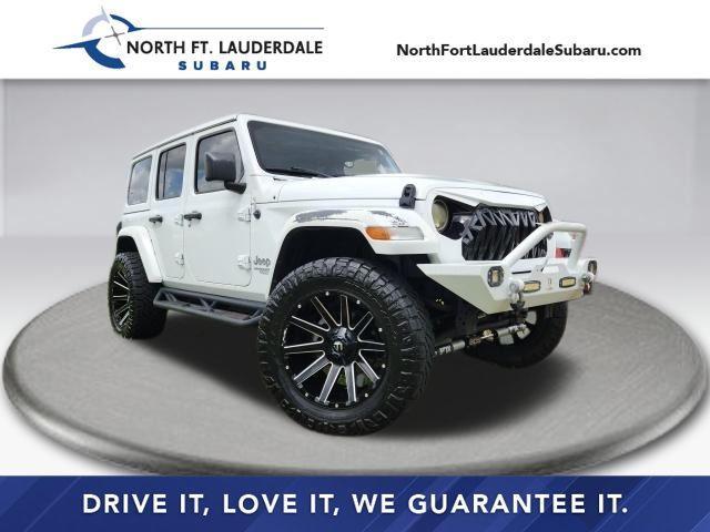 used 2020 Jeep Wrangler Unlimited car, priced at $24,241