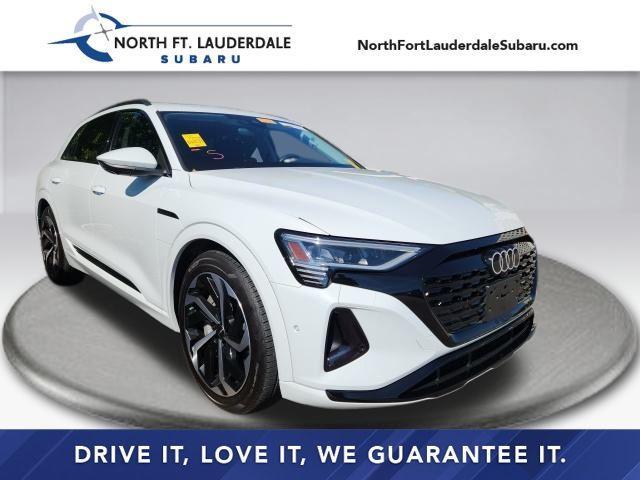 used 2024 Audi Q8 e-tron car, priced at $51,791