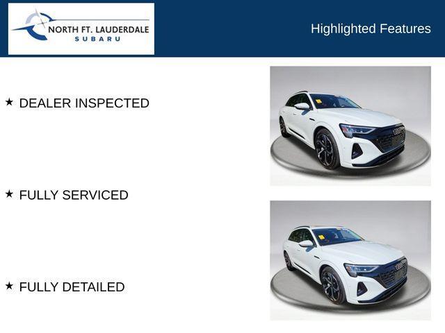 used 2024 Audi Q8 e-tron car, priced at $51,791