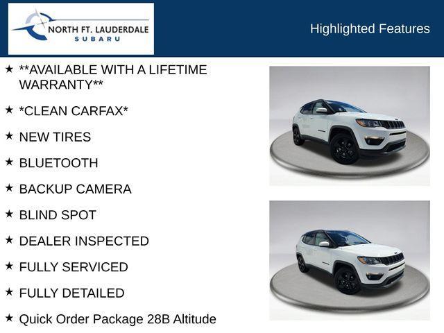 used 2021 Jeep Compass car, priced at $17,699