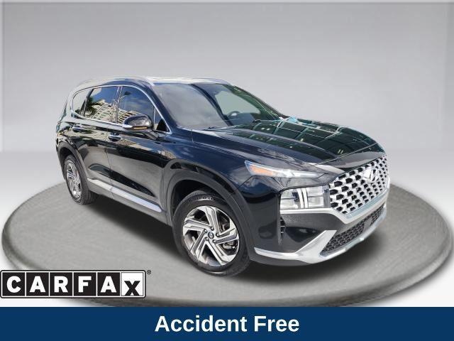 used 2021 Hyundai Santa Fe car, priced at $17,753