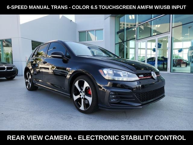 used 2018 Volkswagen Golf GTI car, priced at $18,995