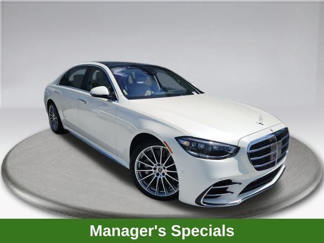 used 2022 Mercedes-Benz S-Class car, priced at $69,896