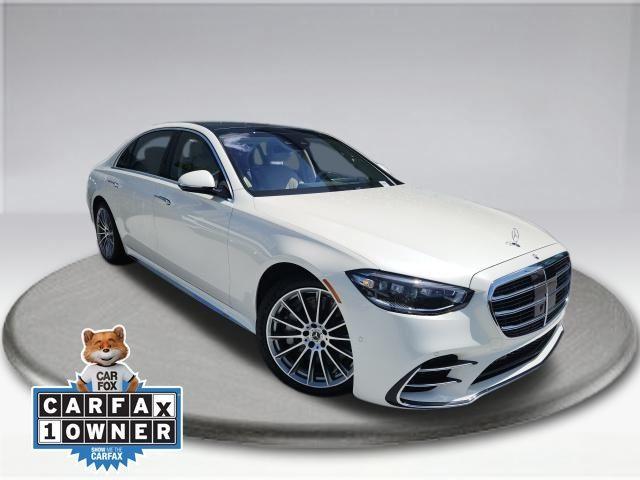 used 2022 Mercedes-Benz S-Class car, priced at $70,852