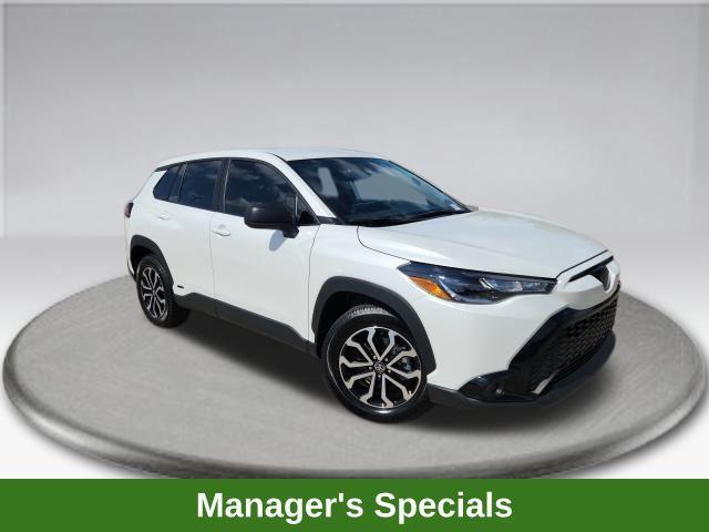 used 2024 Toyota Corolla Cross Hybrid car, priced at $26,900