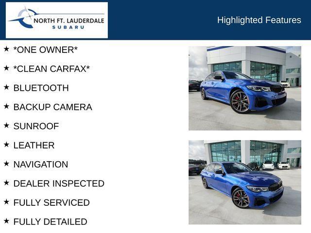 used 2022 BMW M340 car, priced at $45,500