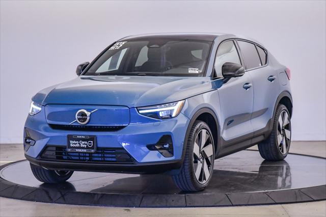 used 2023 Volvo C40 Recharge Pure Electric car, priced at $36,495
