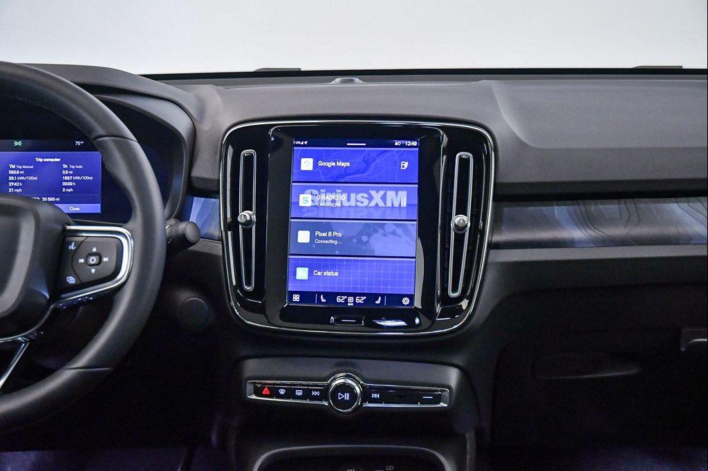 used 2023 Volvo C40 Recharge Pure Electric car, priced at $29,590