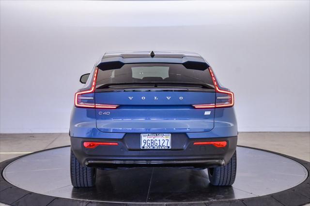 used 2023 Volvo C40 Recharge Pure Electric car, priced at $33,365