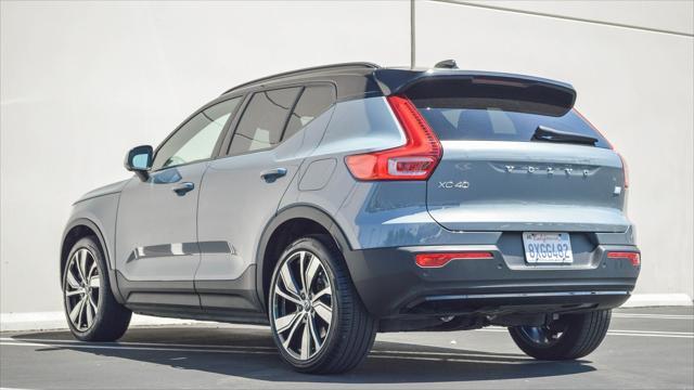 used 2021 Volvo XC40 Recharge Pure Electric car, priced at $28,717