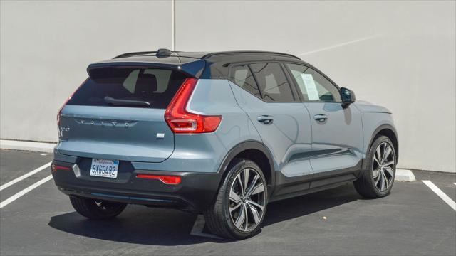 used 2021 Volvo XC40 Recharge Pure Electric car, priced at $28,717