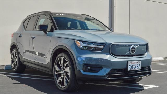 used 2021 Volvo XC40 Recharge Pure Electric car, priced at $28,717