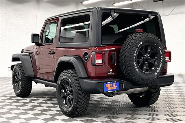 used 2022 Jeep Wrangler car, priced at $29,411