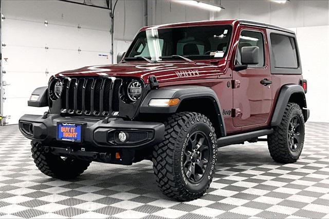 used 2022 Jeep Wrangler car, priced at $29,411