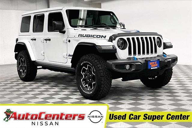 used 2022 Jeep Wrangler Unlimited 4xe car, priced at $37,831