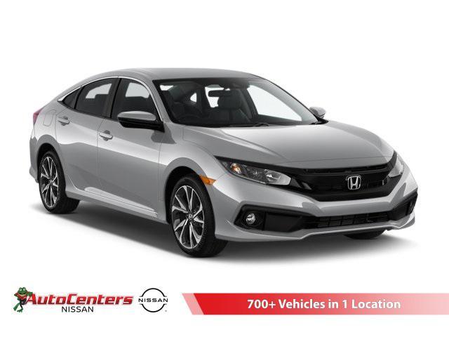 used 2021 Honda Civic car, priced at $21,720