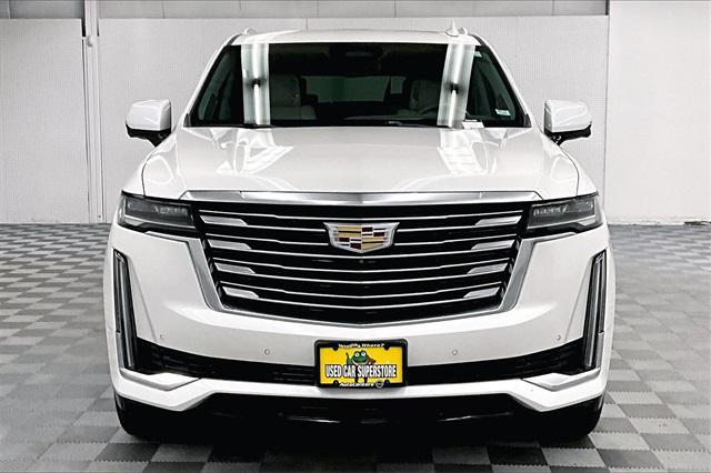 used 2021 Cadillac Escalade ESV car, priced at $65,998
