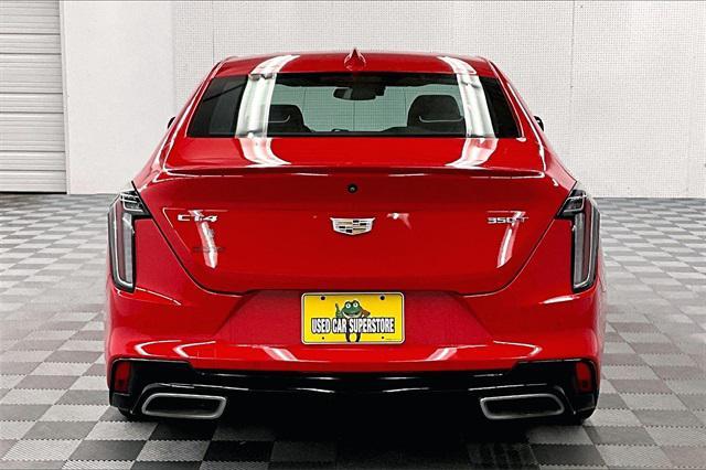 used 2021 Cadillac CT4 car, priced at $25,758