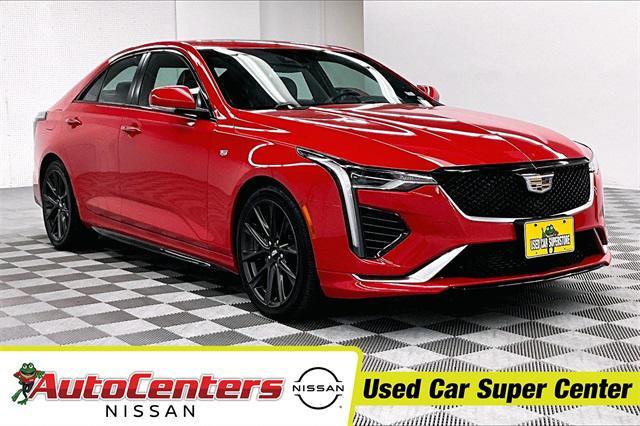 used 2021 Cadillac CT4 car, priced at $25,758