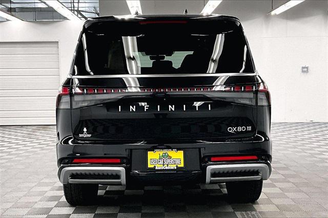 used 2025 INFINITI QX80 car, priced at $77,920