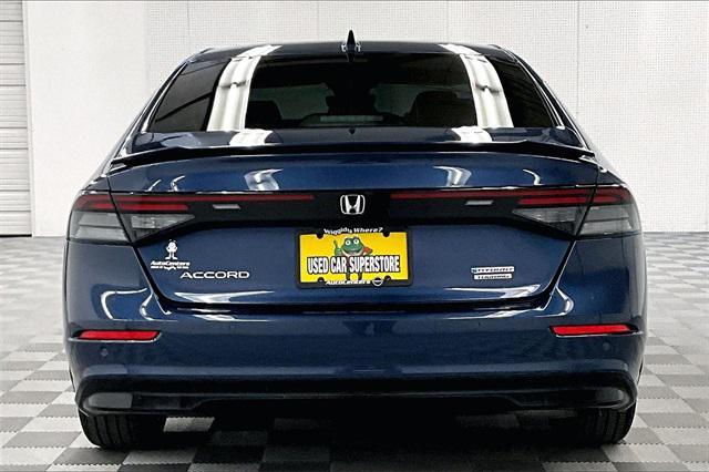 used 2023 Honda Accord Hybrid car, priced at $33,497