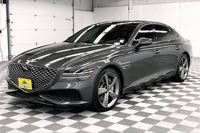 used 2022 Genesis G80 car, priced at $43,612