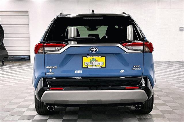 used 2023 Toyota RAV4 Hybrid car, priced at $32,589