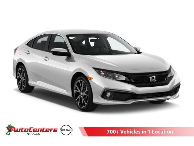 used 2019 Honda Civic car, priced at $19,707