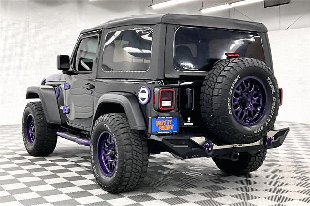 used 2021 Jeep Wrangler car, priced at $27,459