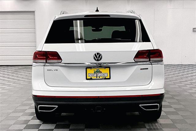 used 2021 Volkswagen Atlas car, priced at $26,873