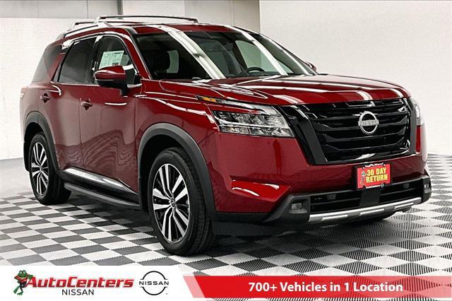 new 2024 Nissan Pathfinder car, priced at $46,152