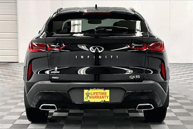 used 2022 INFINITI QX55 car, priced at $34,660