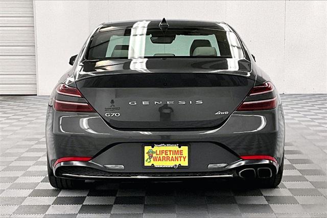 used 2023 Genesis G70 car, priced at $30,167