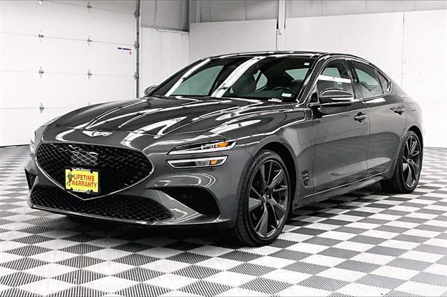 used 2023 Genesis G70 car, priced at $30,167