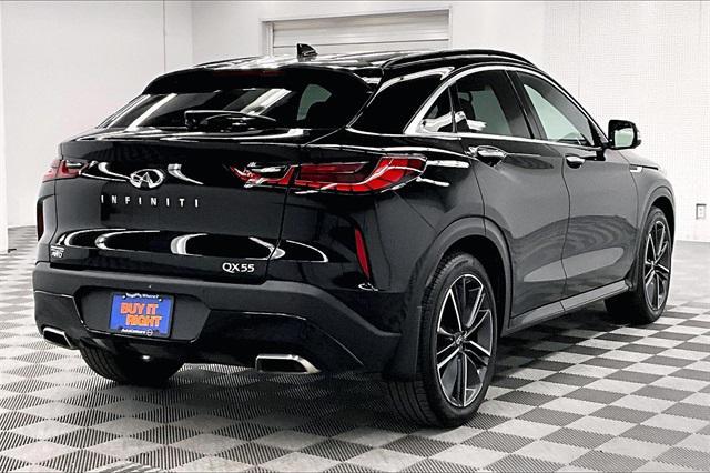 used 2023 INFINITI QX55 car, priced at $35,349