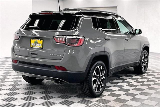 used 2022 Jeep Compass car, priced at $23,049