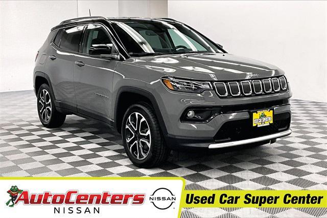 used 2022 Jeep Compass car, priced at $23,707