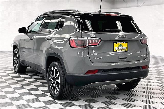 used 2022 Jeep Compass car, priced at $23,049