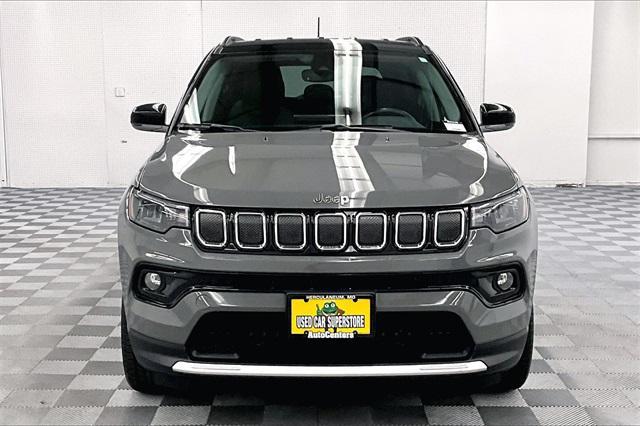 used 2022 Jeep Compass car, priced at $23,049