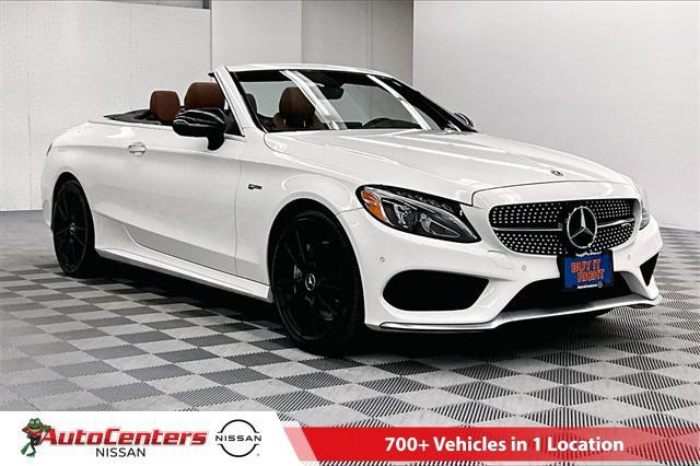 used 2017 Mercedes-Benz AMG C 43 car, priced at $32,794