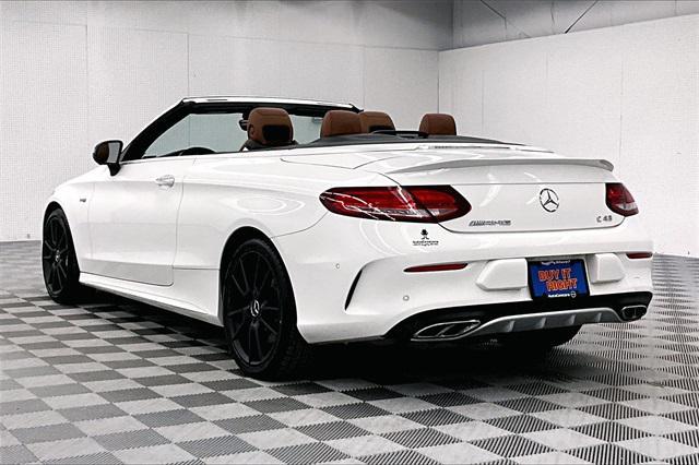 used 2017 Mercedes-Benz AMG C 43 car, priced at $32,794