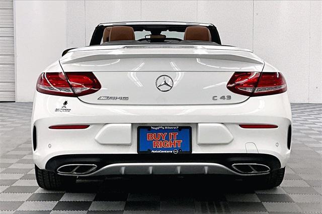 used 2017 Mercedes-Benz AMG C 43 car, priced at $32,794