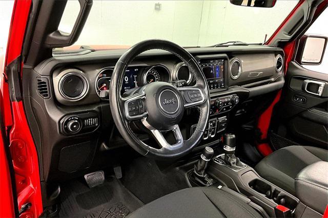 used 2021 Jeep Wrangler Unlimited car, priced at $33,492